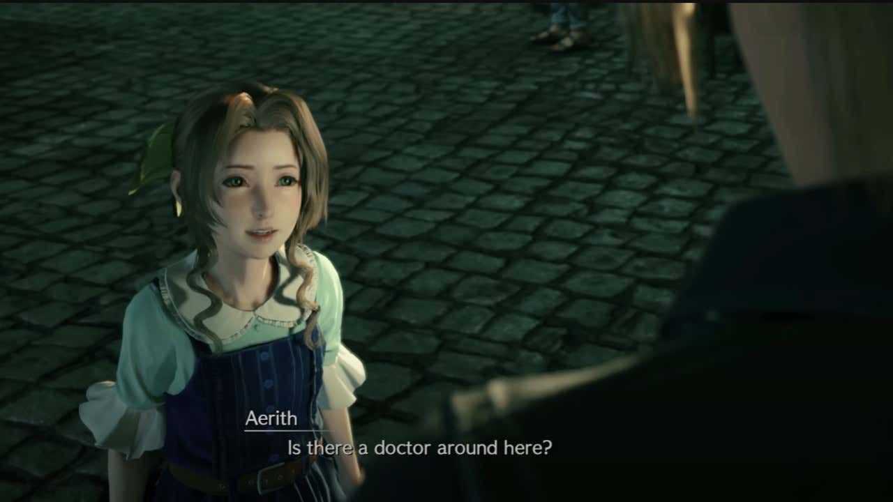 Young Alice desperately searches for an adult who can help her find a doctor.